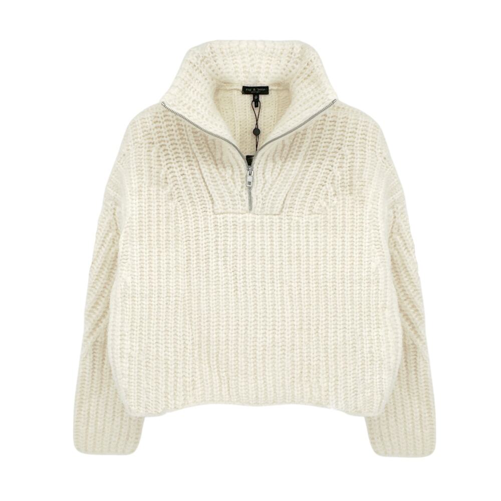 RAG & BONE Hannah Half Zip Sweater XS